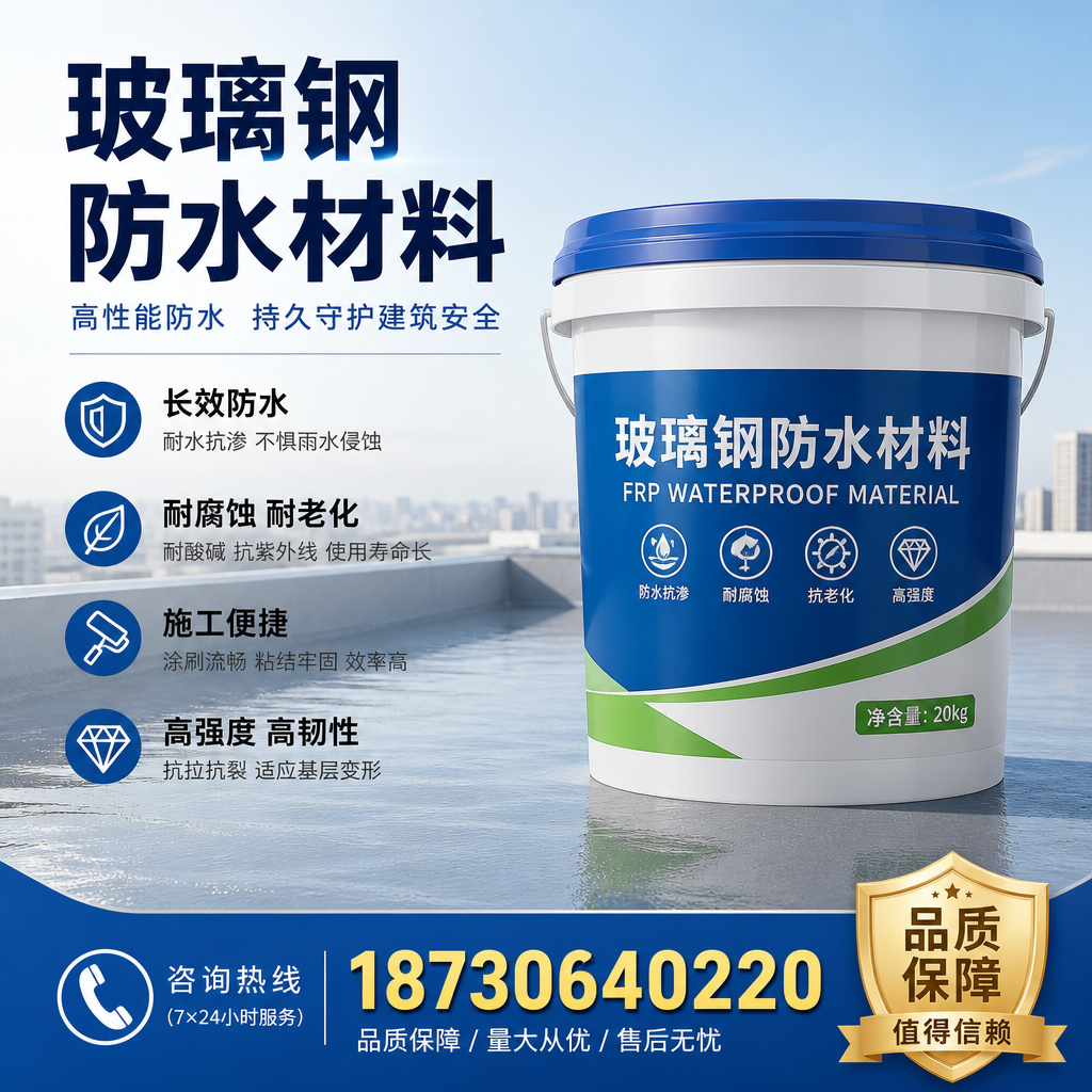 专家解析:玻璃钢防水材料的市场前景分析在 仙桃